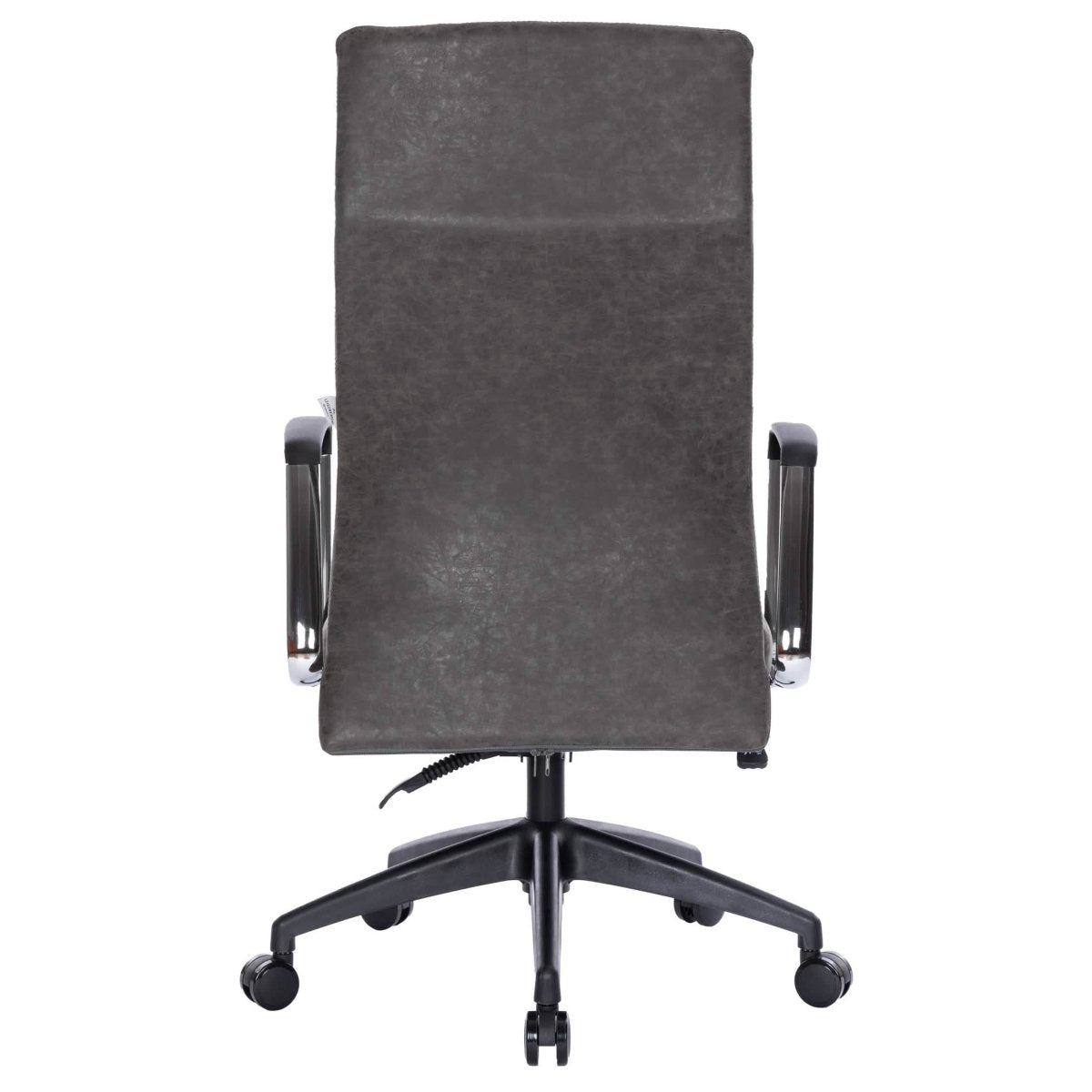 Hilton High - Back Leather Office Chair Adjustable Seat Height in Nylon