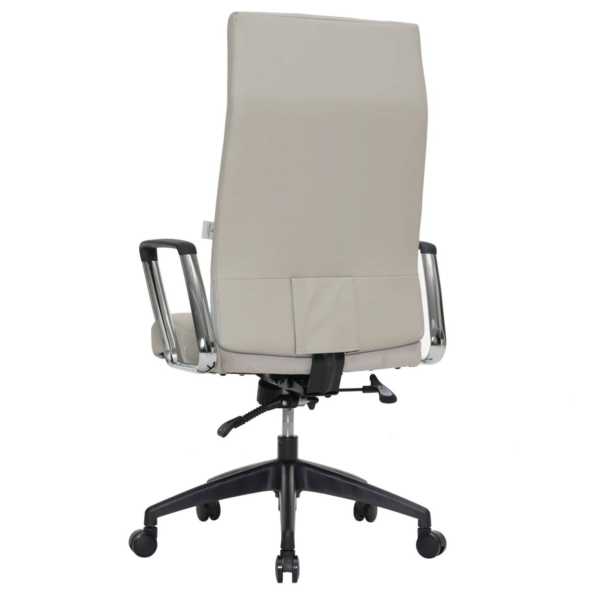 Hilton High - Back Leather Office Chair Adjustable Seat Height in Nylon