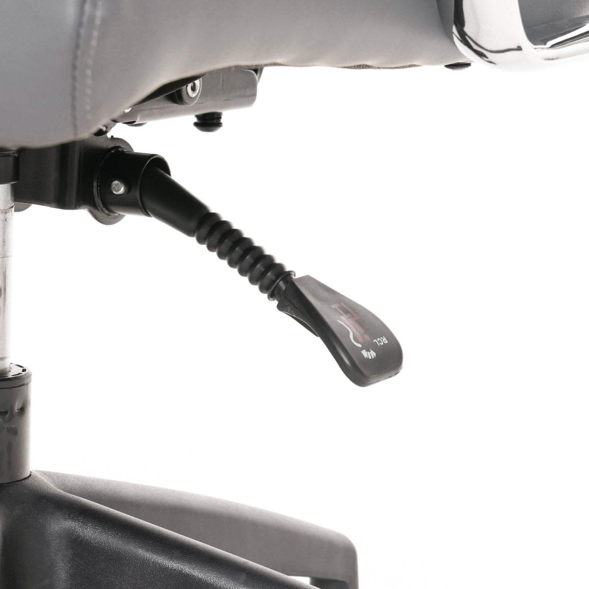 Hilton High - Back Leather Office Chair Adjustable Seat Height in Nylon