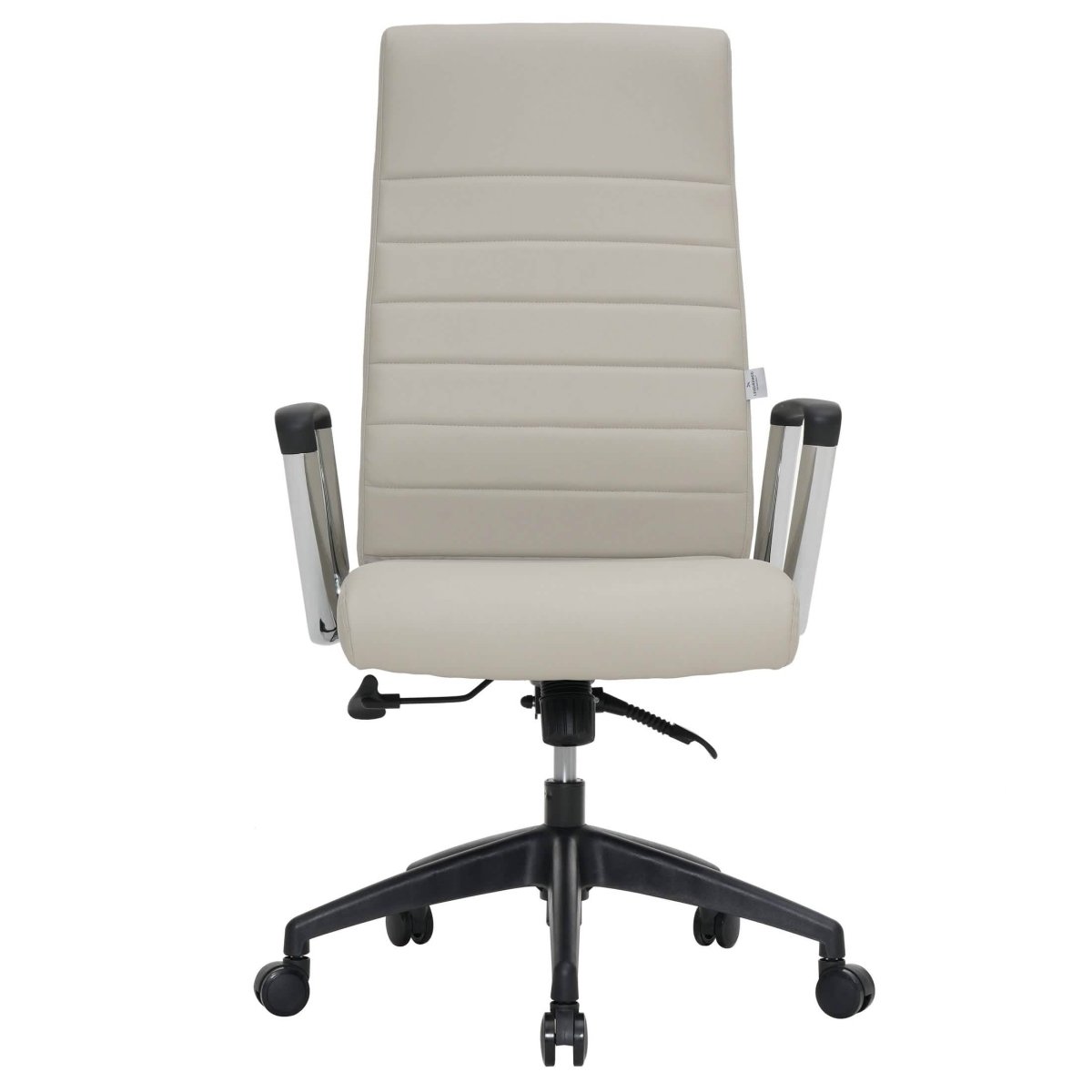 Hilton High - Back Leather Office Chair Adjustable Seat Height in Nylon