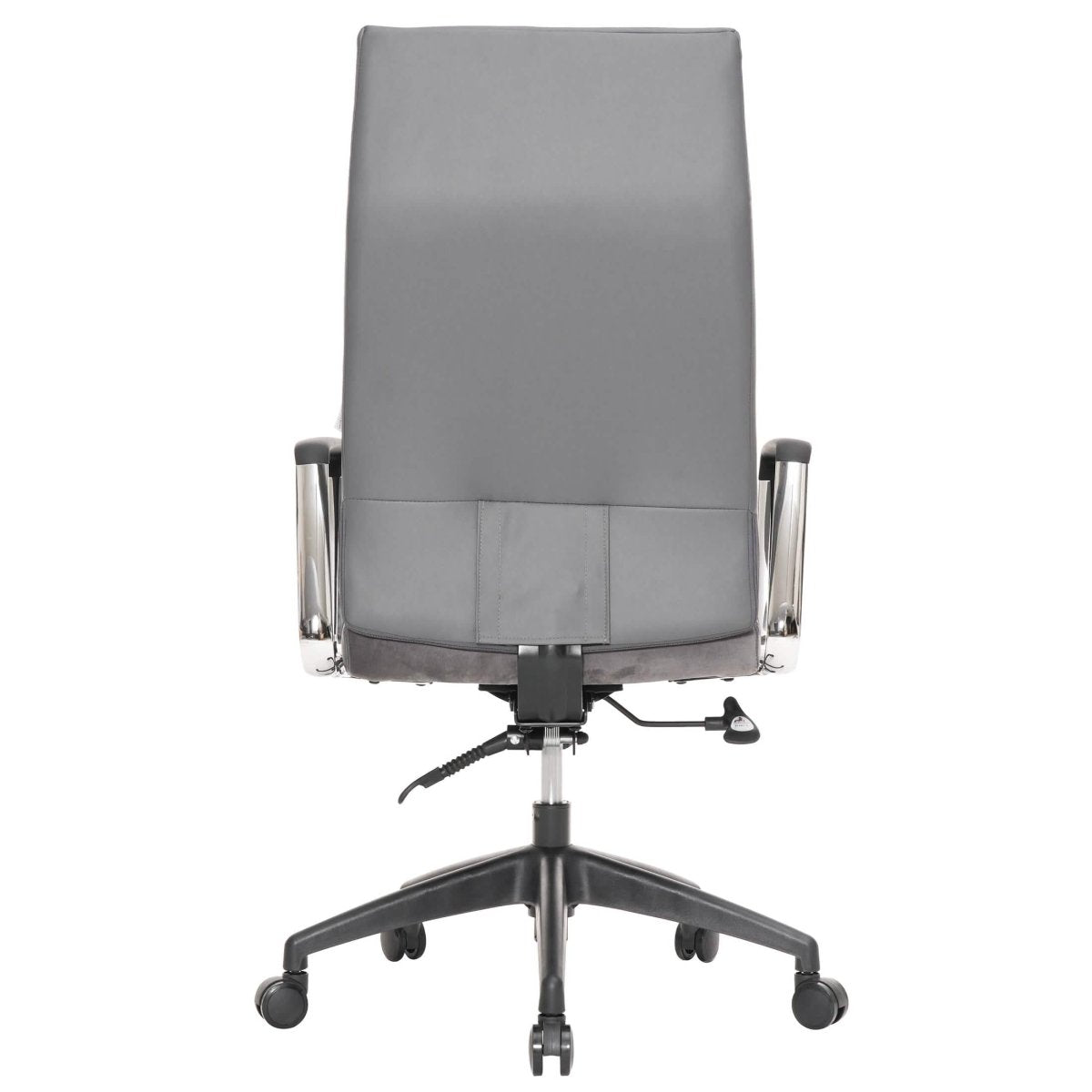Hilton High - Back Leather Office Chair Adjustable Seat Height in Nylon