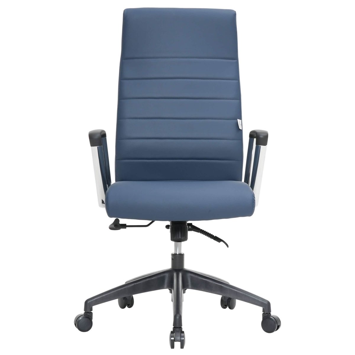 Hilton High - Back Leather Office Chair Adjustable Seat Height in Nylon