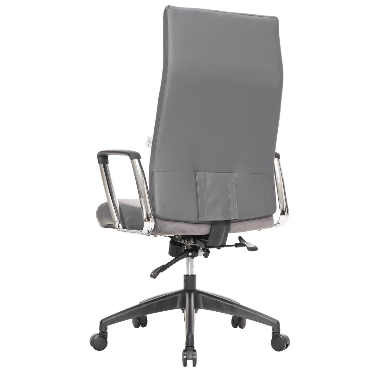 Hilton High - Back Leather Office Chair Adjustable Seat Height in Nylon