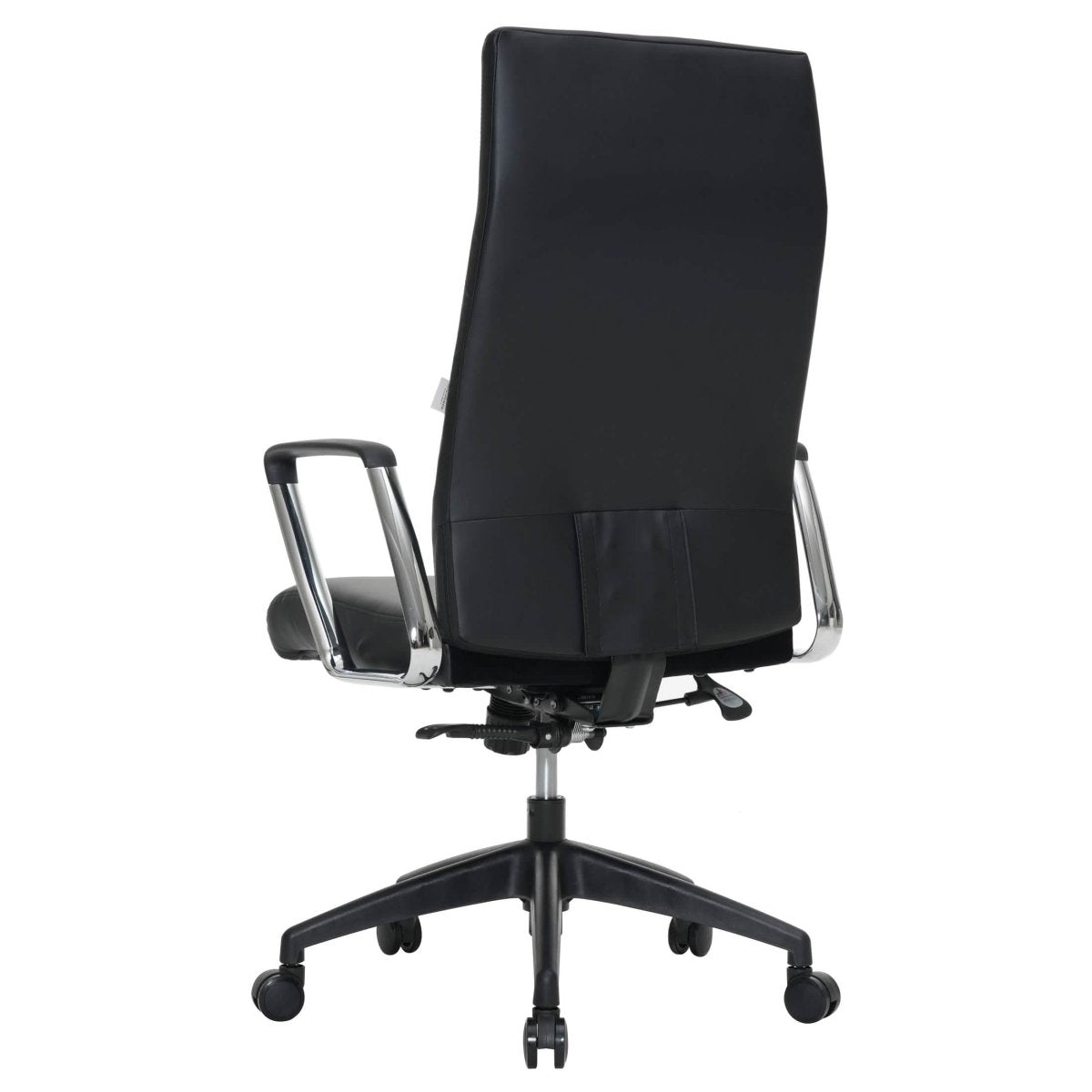 Hilton High - Back Leather Office Chair Adjustable Seat Height in Nylon