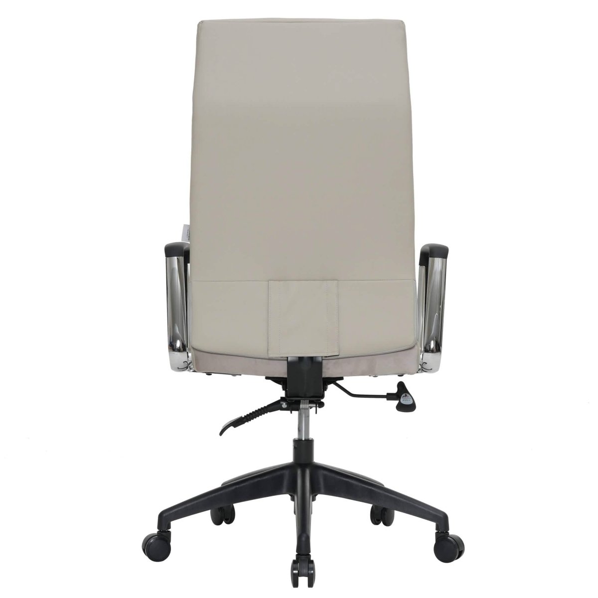 Hilton High - Back Leather Office Chair Adjustable Seat Height in Nylon
