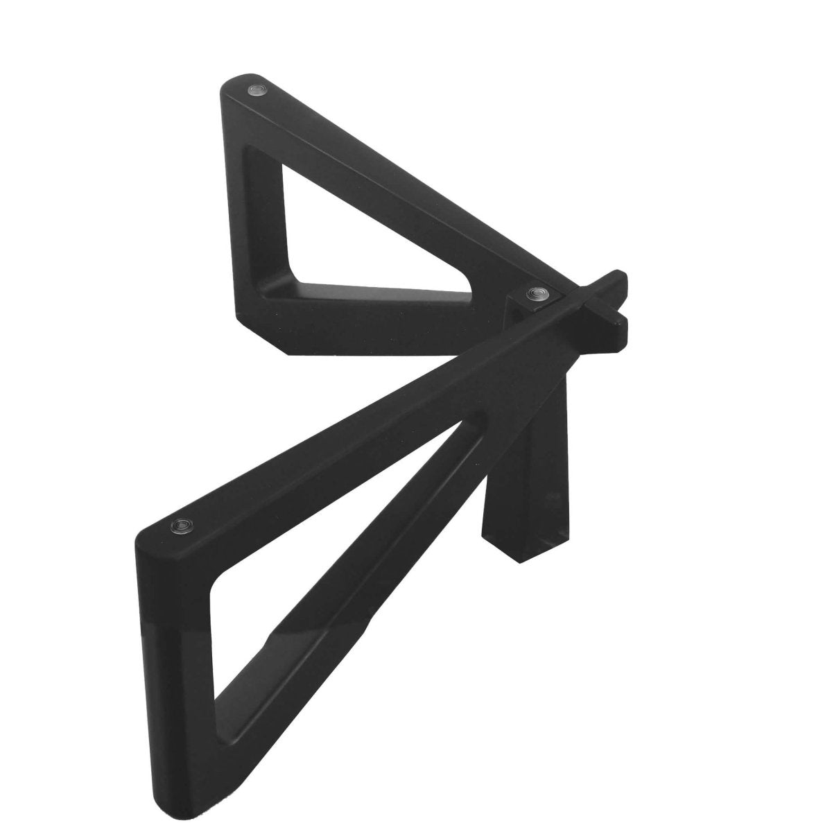 Imperial Triangle Coffee Table Base Black Leisuremod