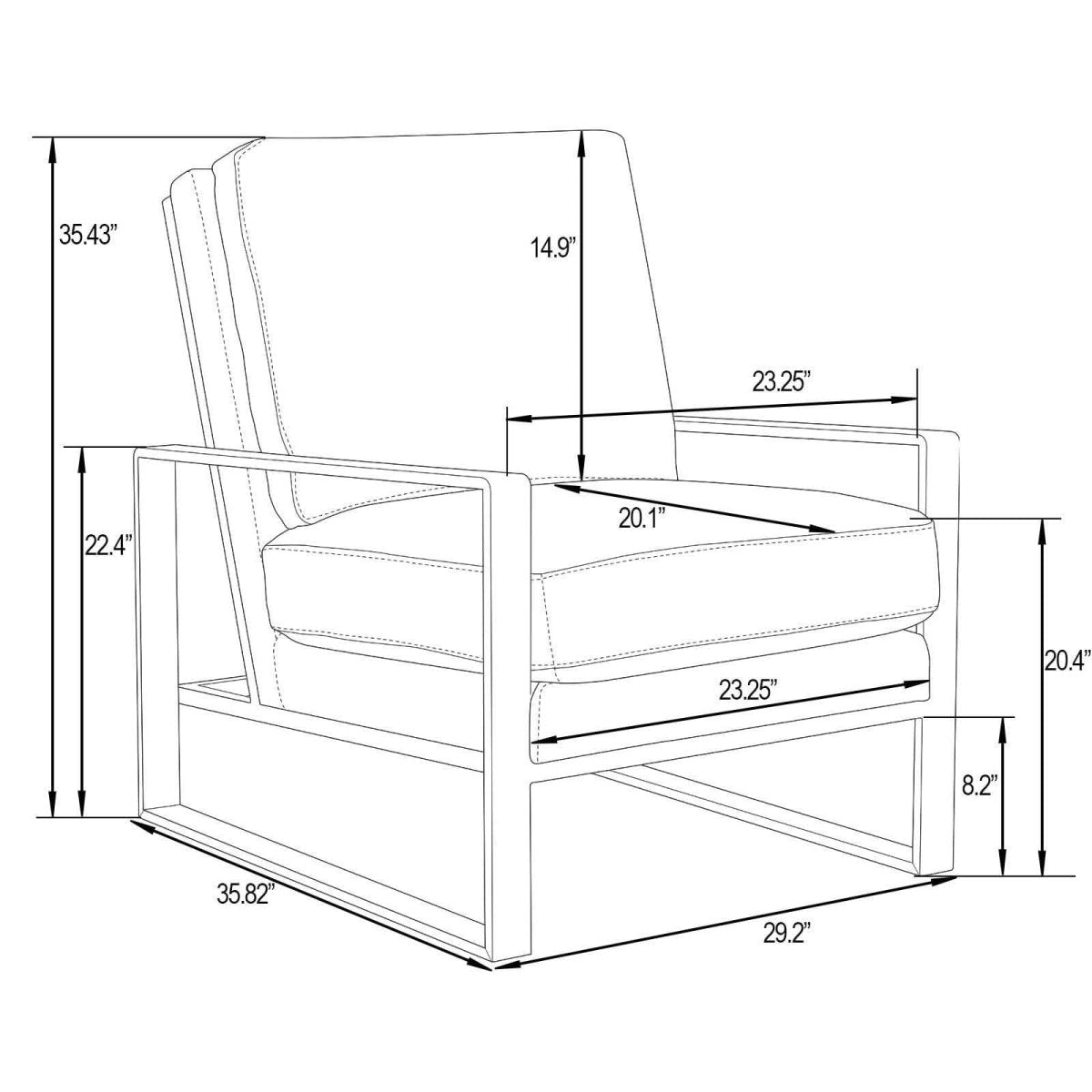 Jefferson 3 - Piece Leather Arm Chairs and Octagonal Coffee Table with Gold Base Set for Living Room