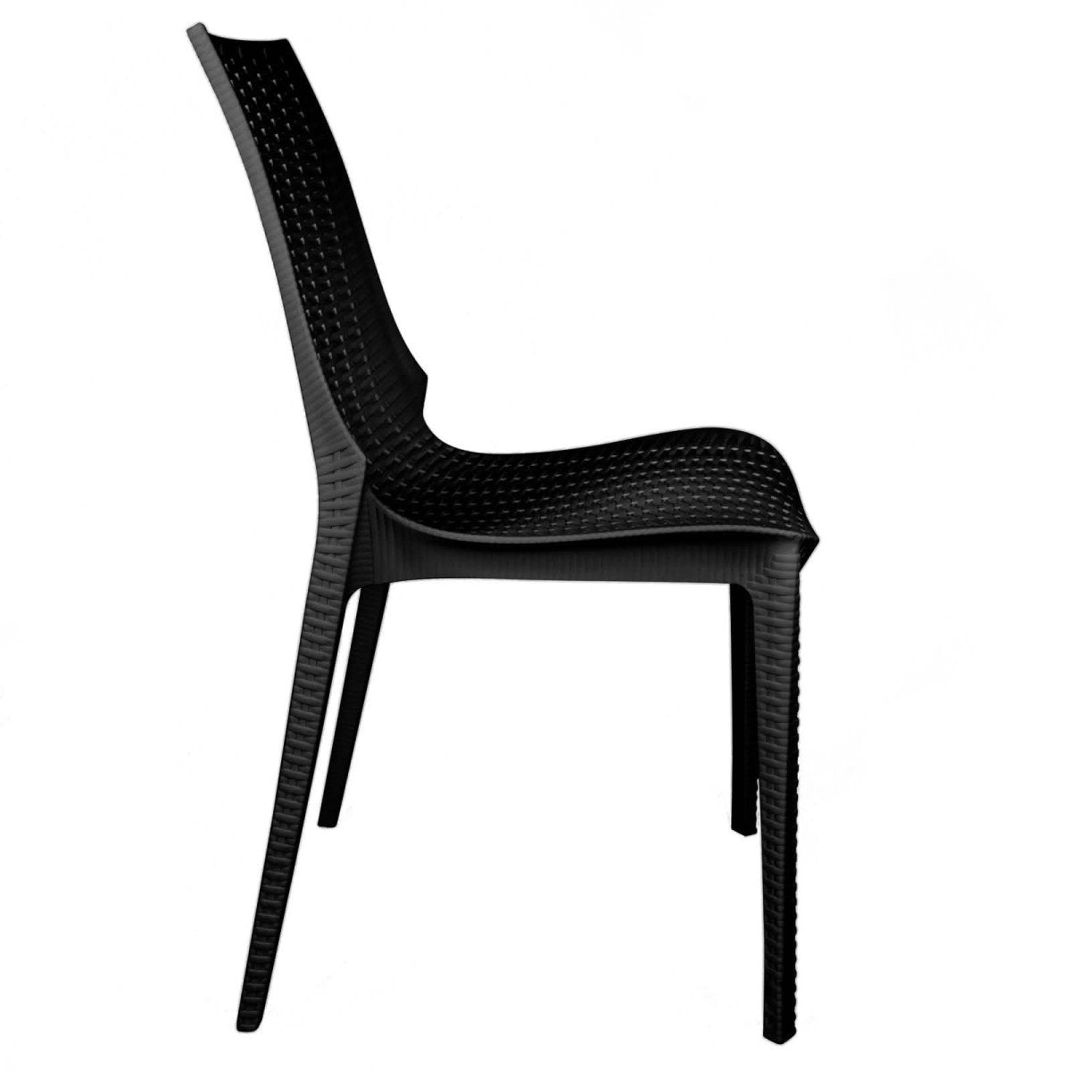 Kent Patio Outdoor Dining Chair Weave Design in Polypropylene