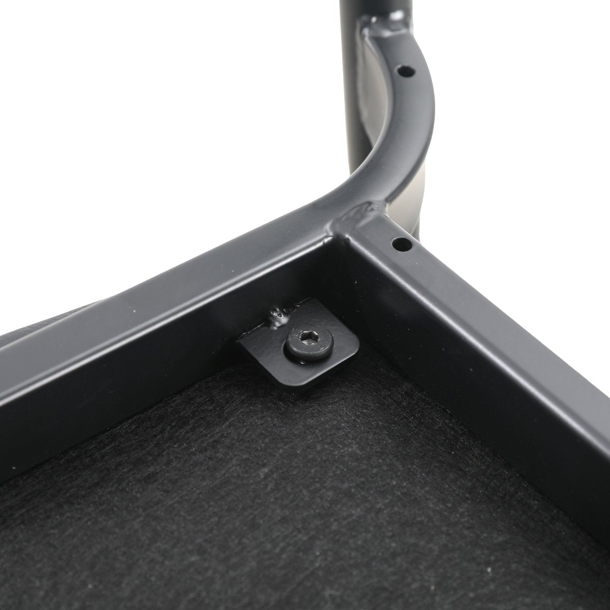 Kora Dining Chair Upholstered in Leather with Stainless Steel Frame and Legs