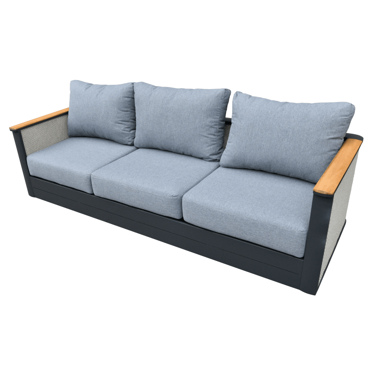 LeisureMod Arvin 4 - Piece Conversation Set with Coffee Table, Sofa, and 2 Accent Chairs