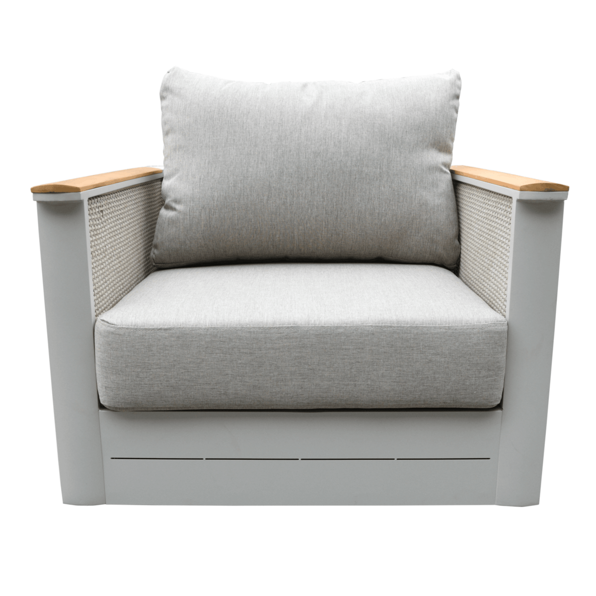 LeisureMod Arvin 4 - Piece Conversation Set with Coffee Table, Sofa, and 2 Accent Chairs