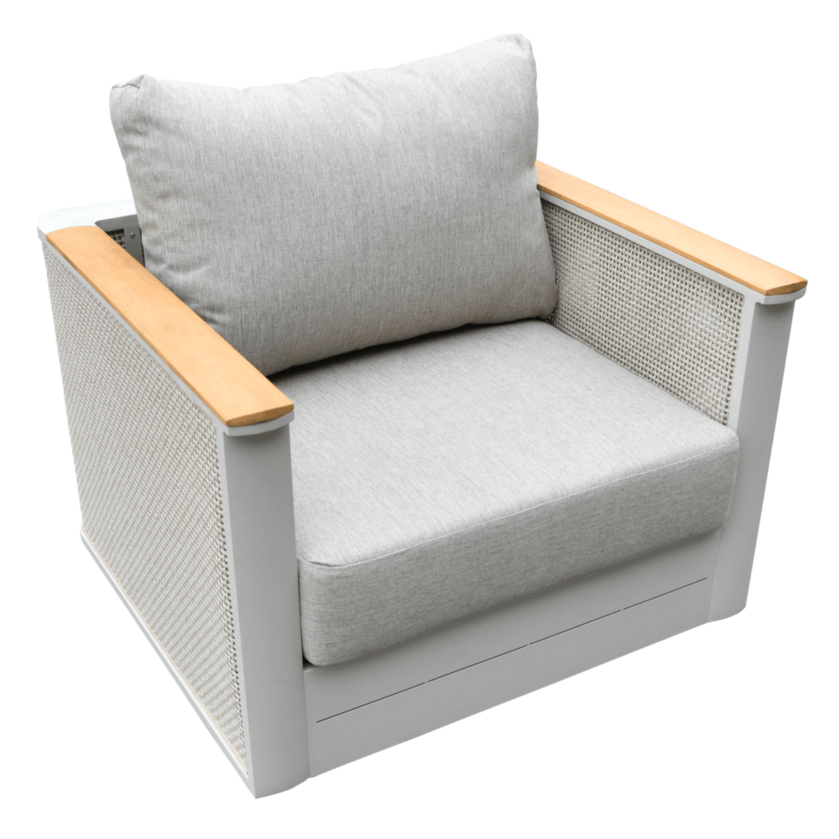 LeisureMod Arvin 4 - Piece Conversation Set with Coffee Table, Sofa, and 2 Accent Chairs