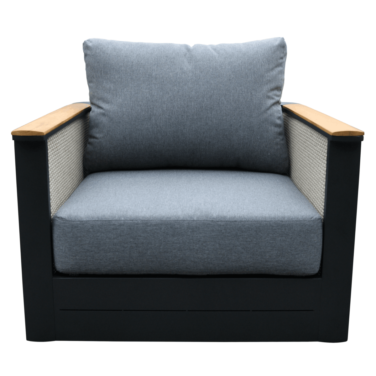 LeisureMod Arvin 4 - Piece Conversation Set with Coffee Table, Sofa, and 2 Accent Chairs