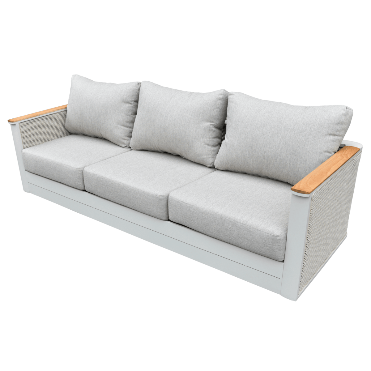LeisureMod Arvin 4 - Piece Conversation Set with Coffee Table, Sofa, and 2 Accent Chairs