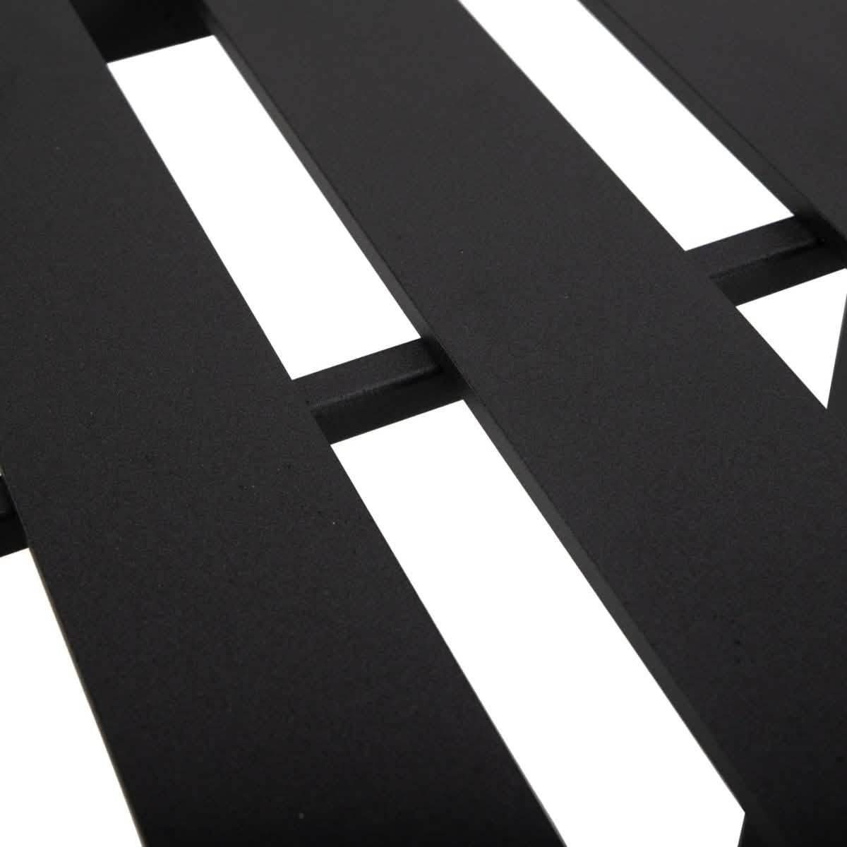 Chelsea Modern Patio Bar Chair in Powder-Coated Aluminum with Removable Cushion Charcoal Bar Stools Leisuremod