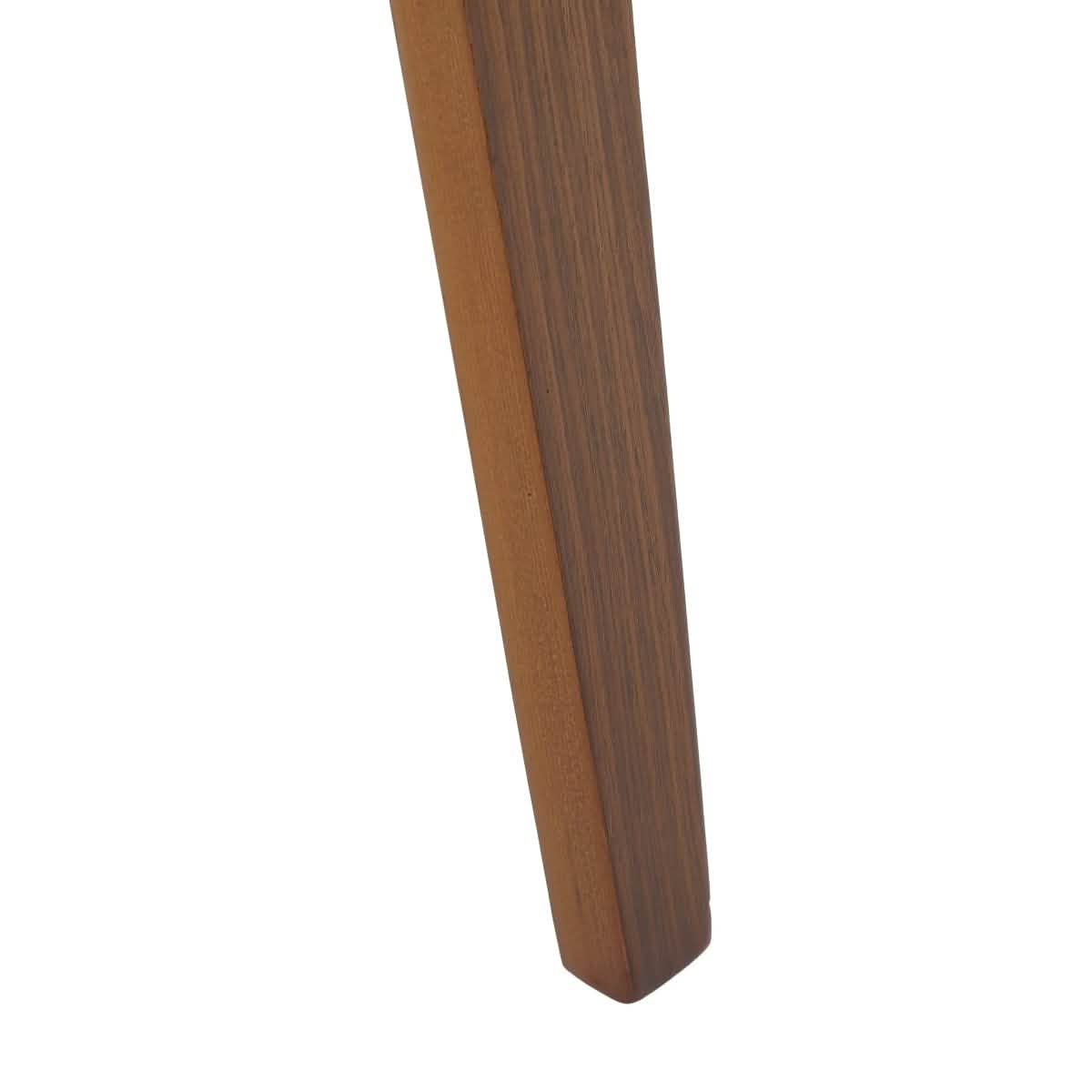 Pelya Mordern Wooden Dining Stool With Walnut Color Frame Walnut Light Taupe Bar Stools Leisuremod