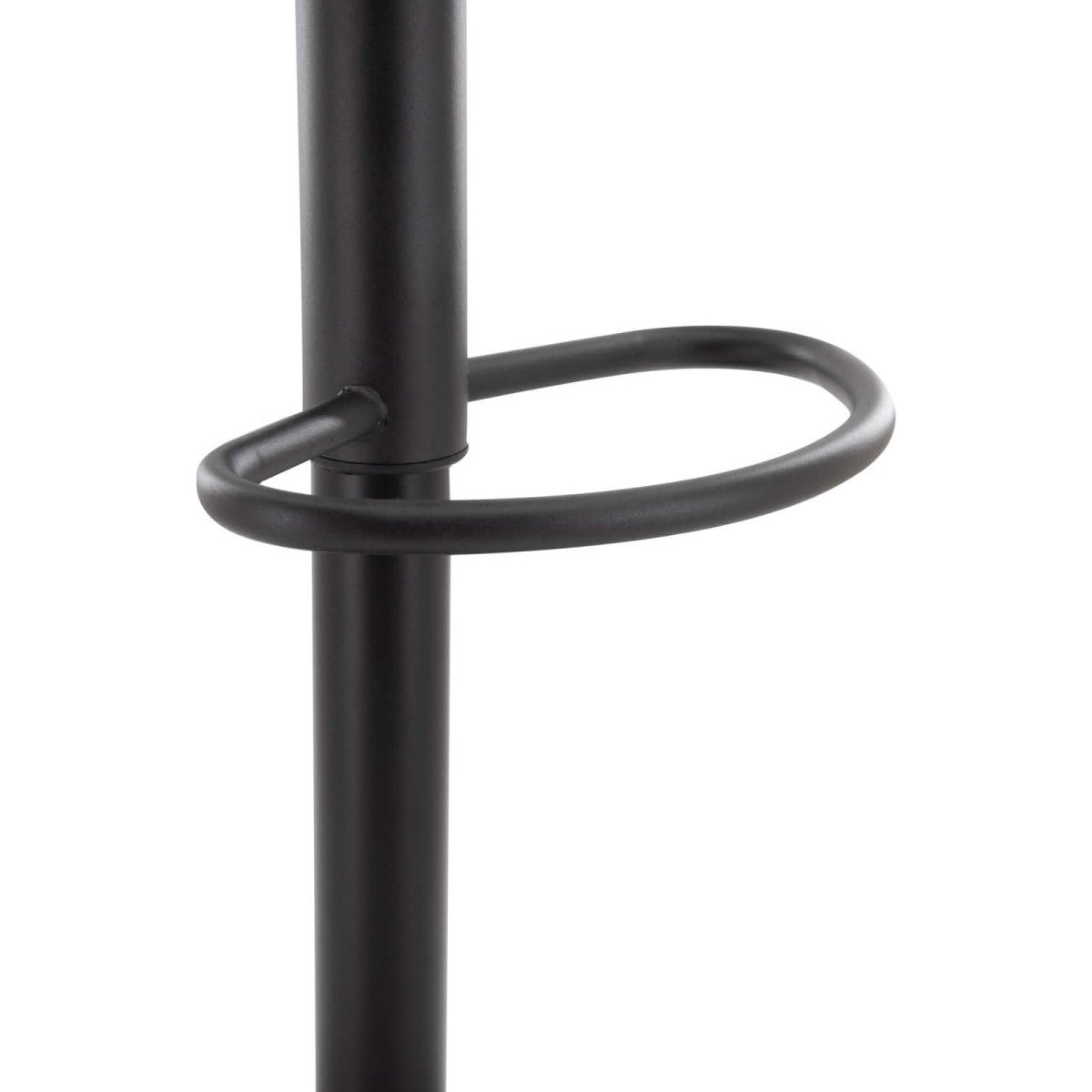 Tilbury Modern Adjustable Bar Stool with Footrest and 360-Degree Swivel Peacock Blue Bar Stools Leisuremod
