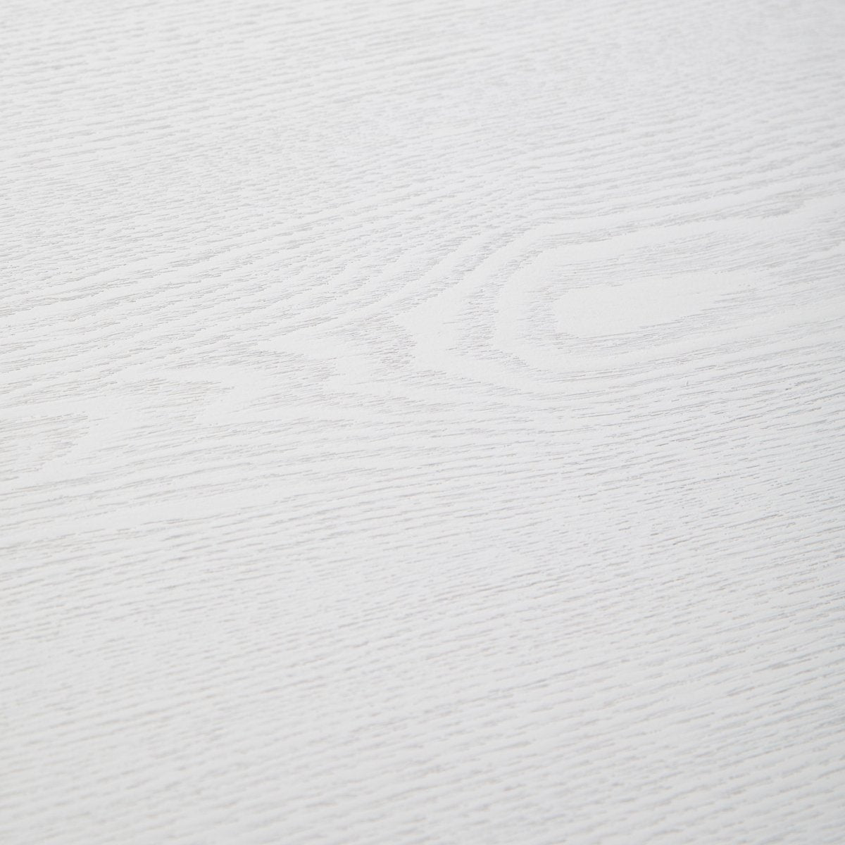 Leisuremod Coffee Table Rossmore Oval Coffee Table with MDF Wood Tabletop in Black/White Steel Frame