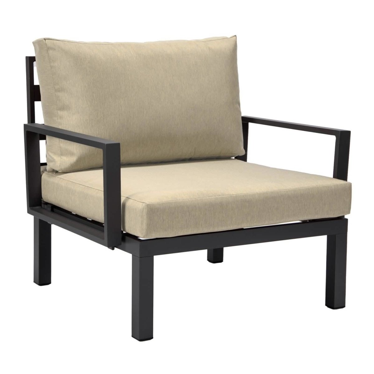 Hamilton 6-Piece Aluminum Patio Conversation Set With Cushions Red Conversation Set Leisuremod
