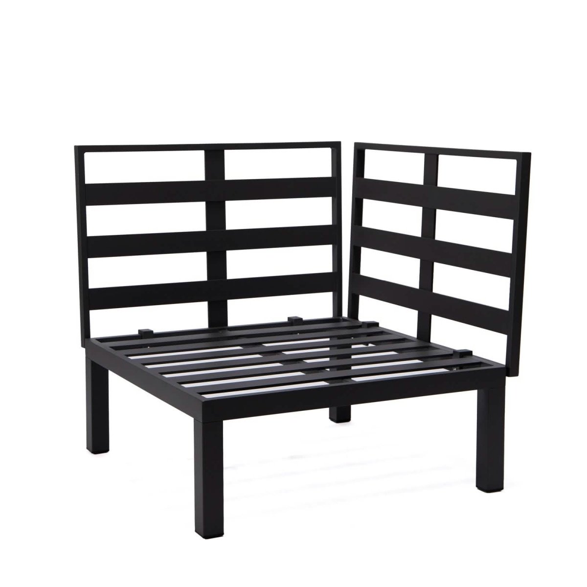 Hamilton 6-Piece Aluminum Patio Conversation Set With Cushions Red Conversation Set Leisuremod