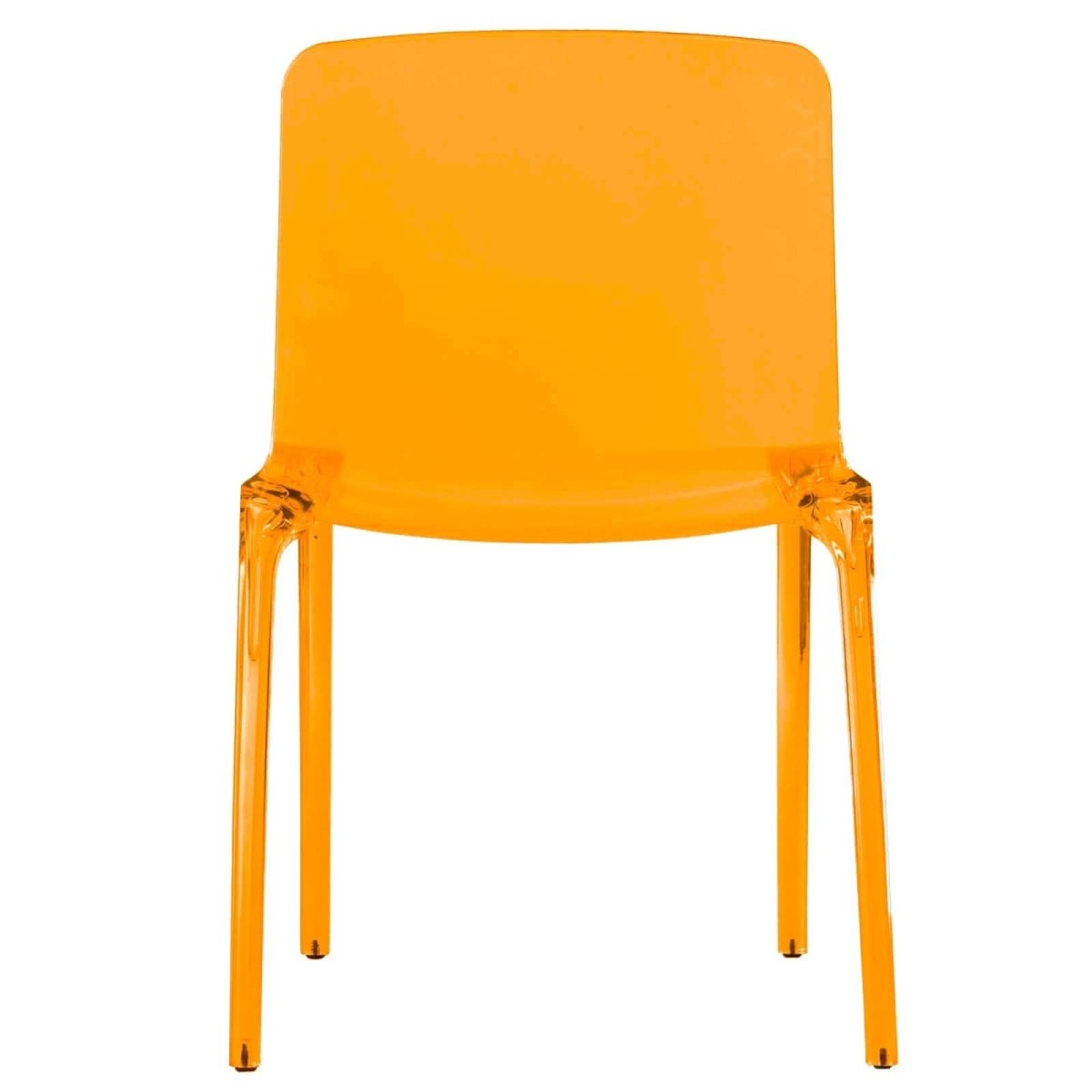 Leisuremod Dining Chair Murray Stackable Dining Side Chair in Plastic