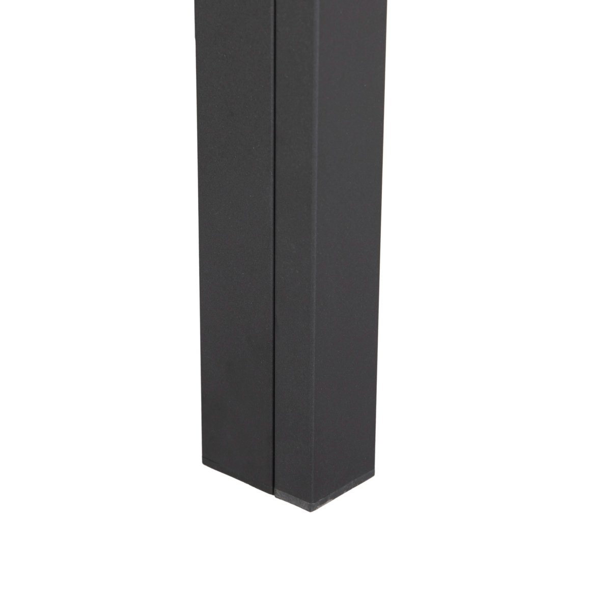 Chelsea 7-Piece Patio Dining Set with 60" Round Aluminum Dining Table and 6 Dining Armchair Beige Dining Set Leisuremod