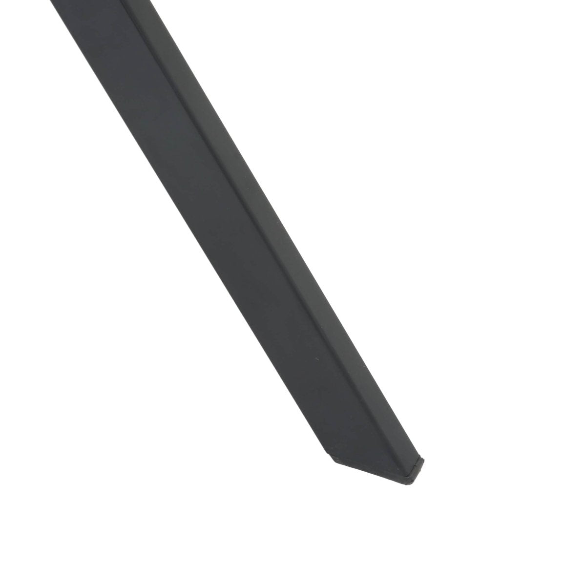 Zephry 5-Piece Dining Set with Square Dining Table White Sintered Stone Top and 4 Leather Dining Chairs Dark Walnut White Dining Set Leisuremod