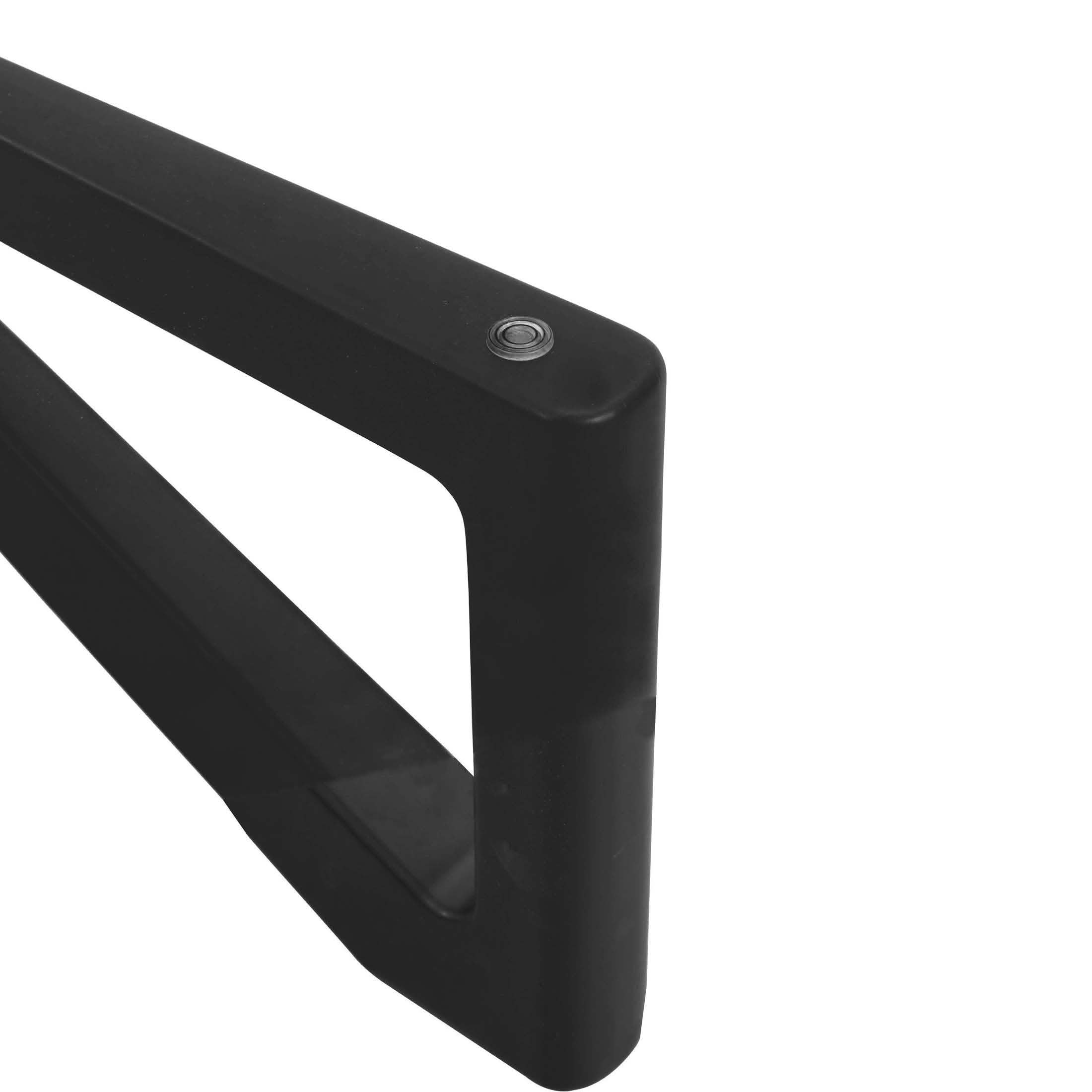Imperial Triangle Coffee Table Base Black Leisuremod