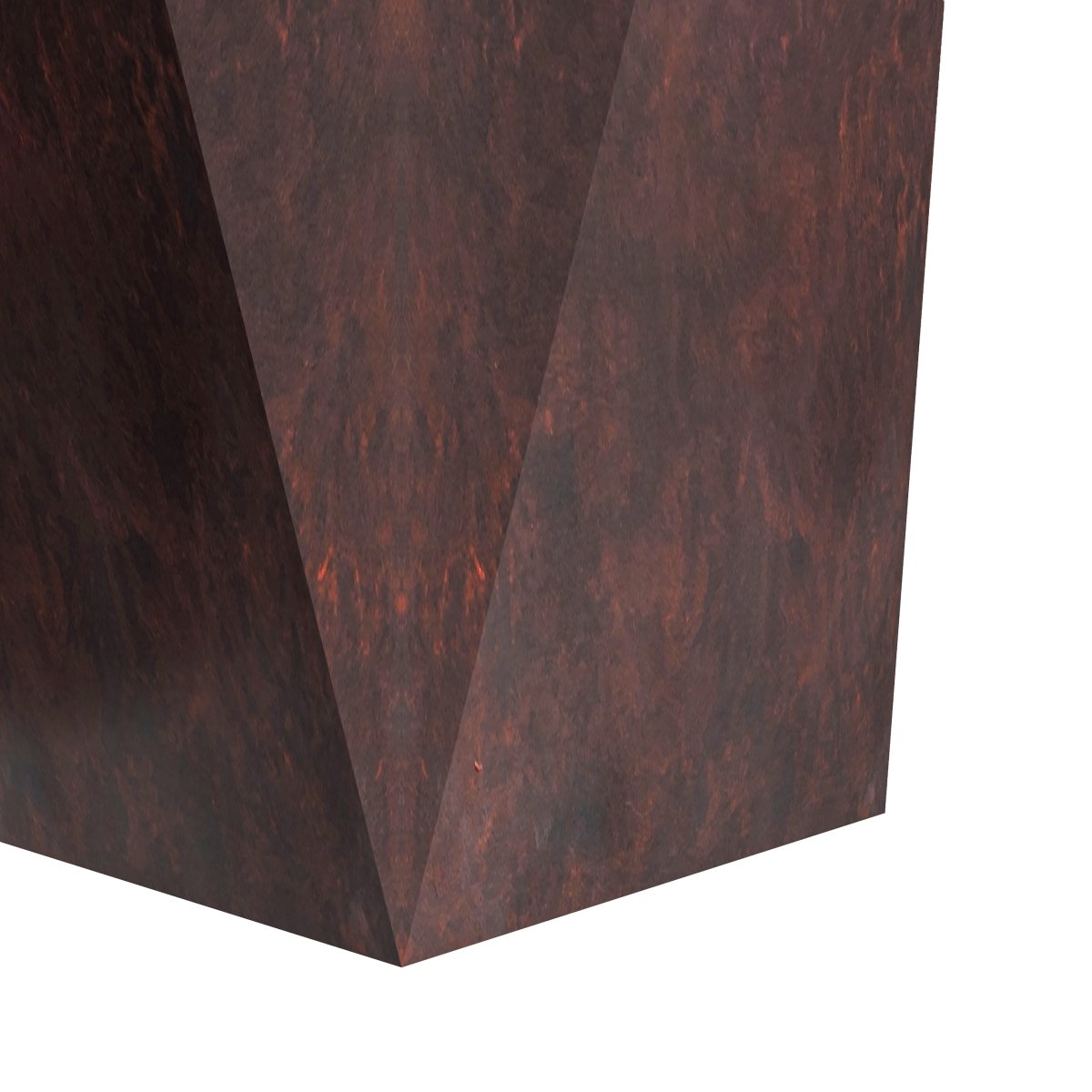 Leisuremod Planter Aloe Tapered Square Fiberstone And MGO Clay Planter For Indoor And Outdoor