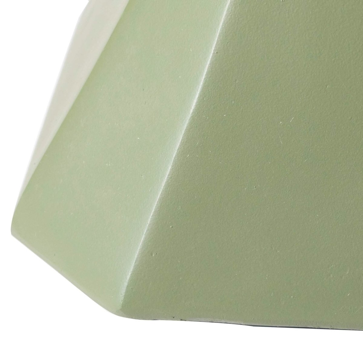 Azure Side Table Round Fiberstone Accent Table Marble White Side Table LeisureMod