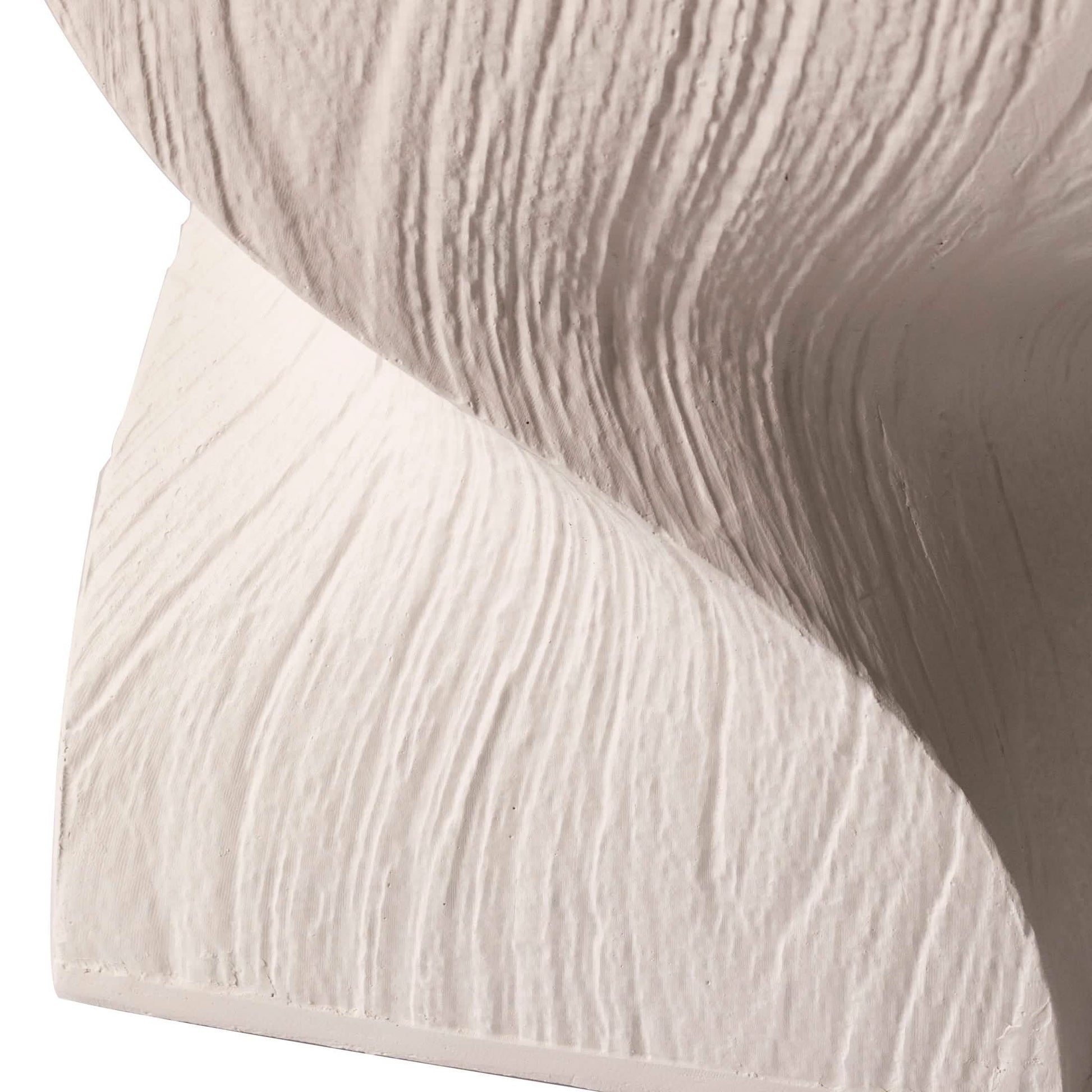 Onyx Square Side Table in Fiberstone Assembled Accent End Table Cream Side Table LeisureMod