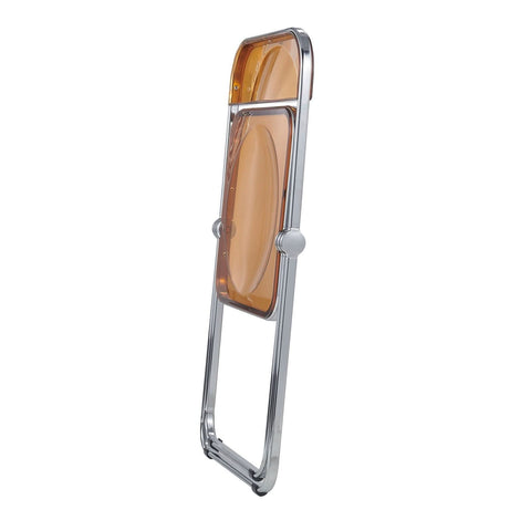 Lawrence Acrylic Folding Chair With Metal Frame