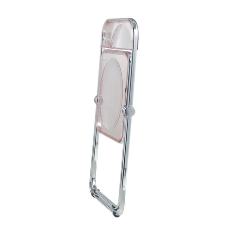 Lawrence Acrylic Folding Chair With Metal Frame
