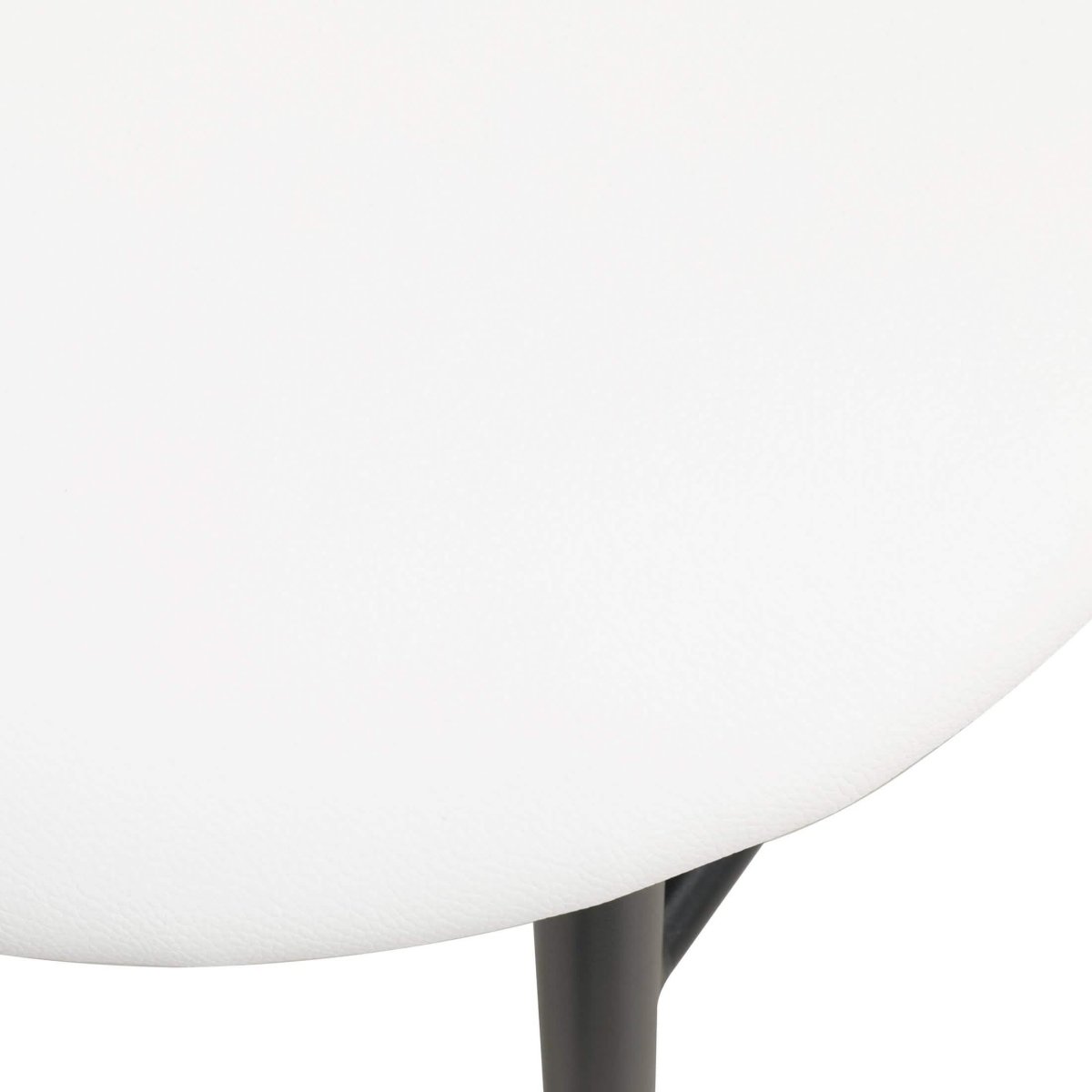 Lume Series Modern Bar Stool Upholstered in Leather for Dining Room and Kitchen