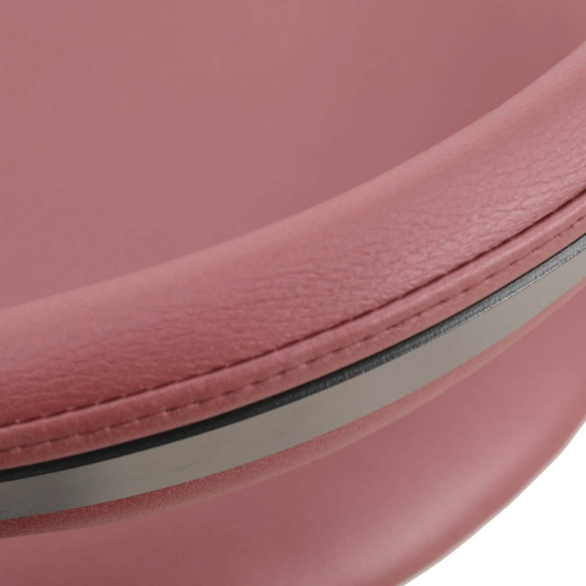 Lume Series Modern Bar Stool Upholstered in Leather for Dining Room and Kitchen