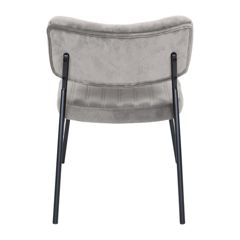 Marilane Upholstered Velvet Accent Chair With Metal Frame