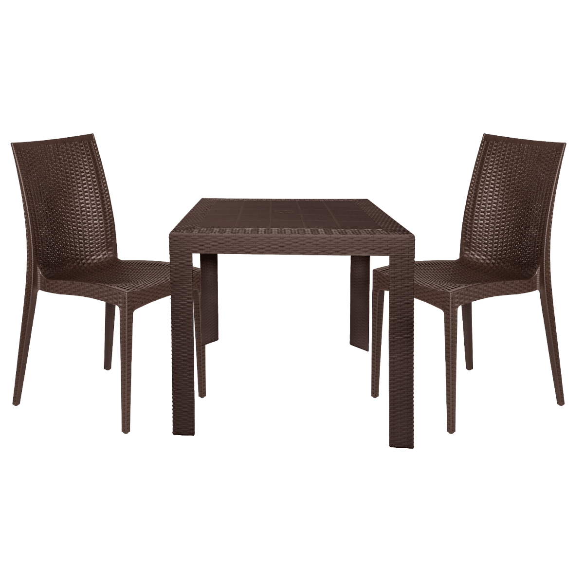 Mace Mid - Century 3 - Piece Outdoor Dining Set