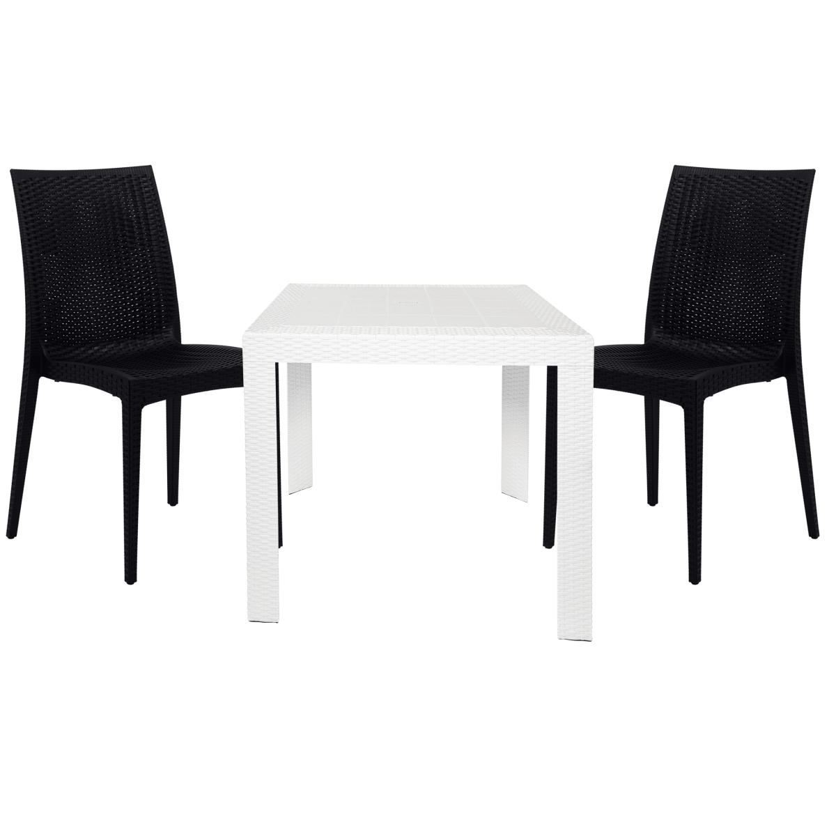 Mace Mid - Century 3 - Piece Outdoor Dining Set
