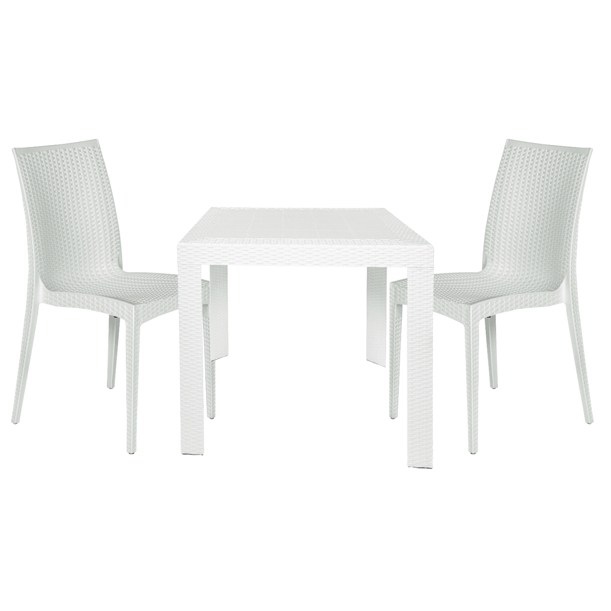 Mace Mid - Century 3 - Piece Outdoor Dining Set
