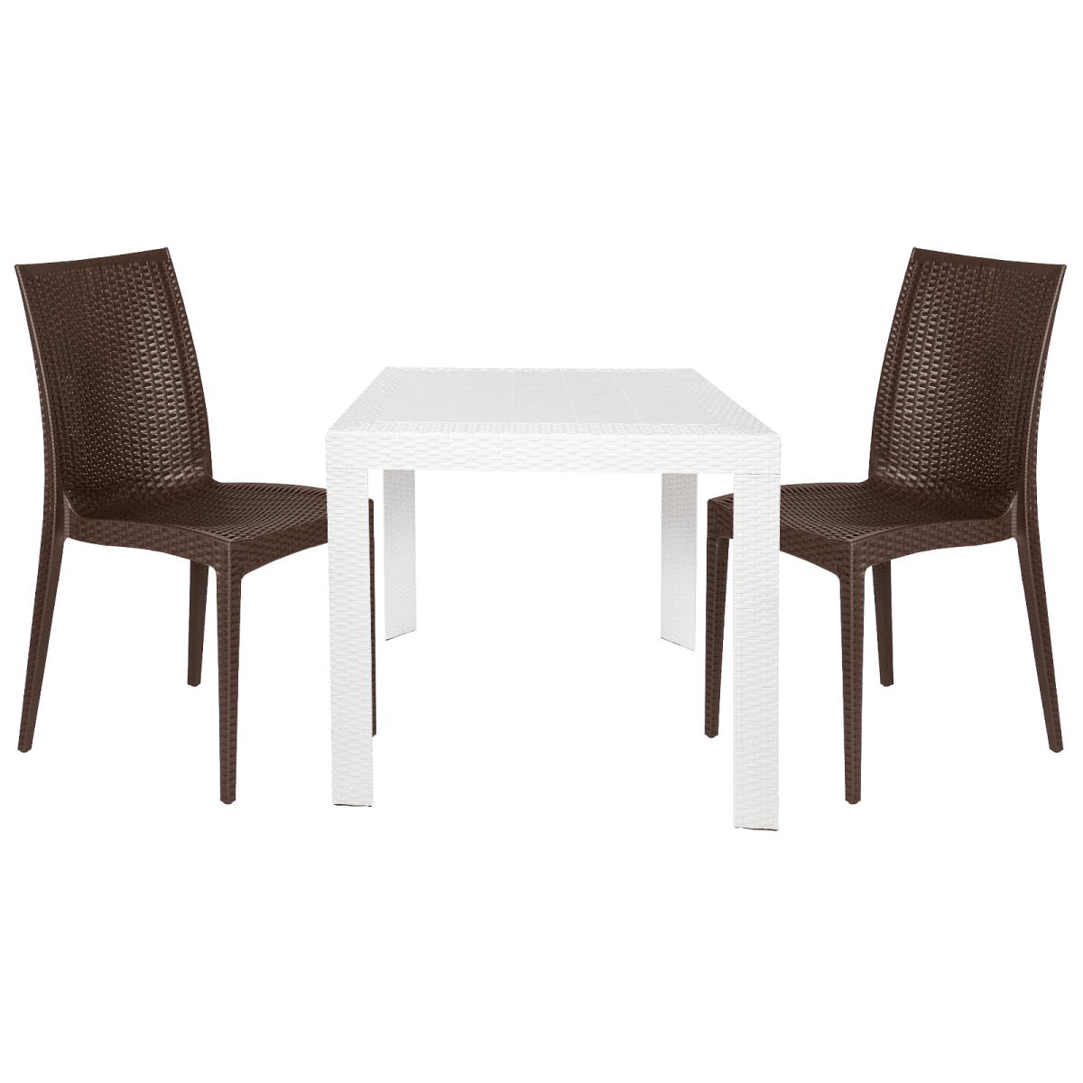 Mace Mid - Century 3 - Piece Outdoor Dining Set