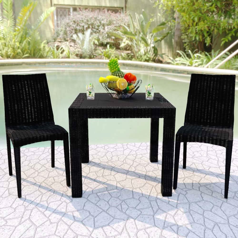 Mace Mid - Century 3 - Piece Outdoor Dining Set