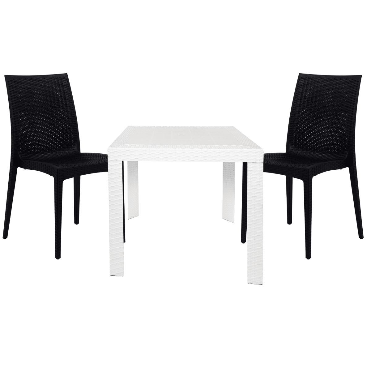 Mace Mid - Century 3 - Piece Outdoor Dining Set