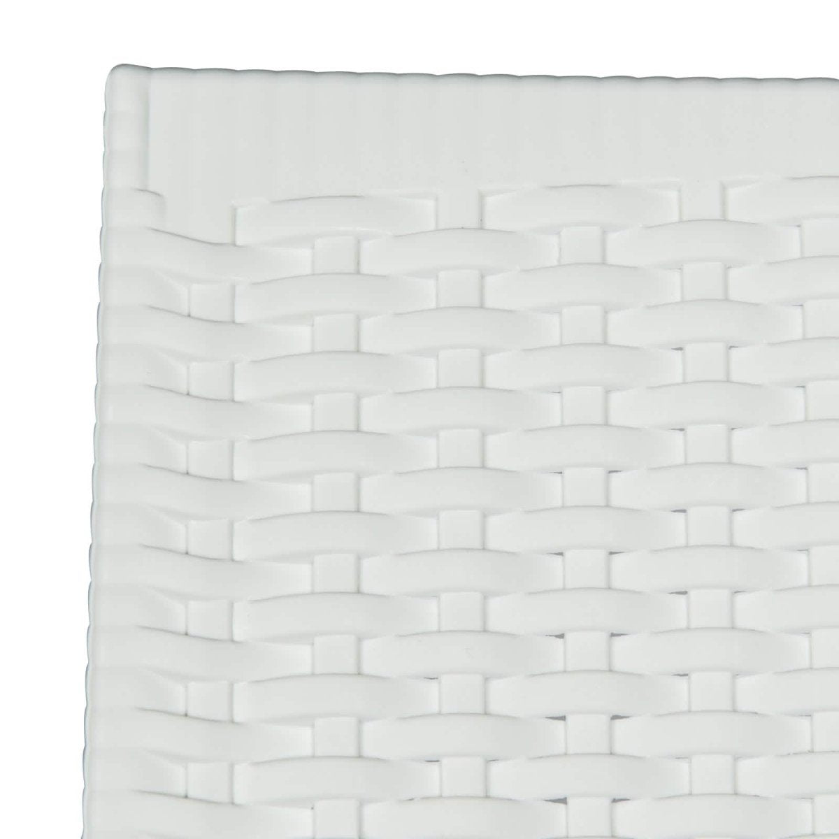 Mace Patio Outdoor Dining Armchair with Weave Design in Polypropylene