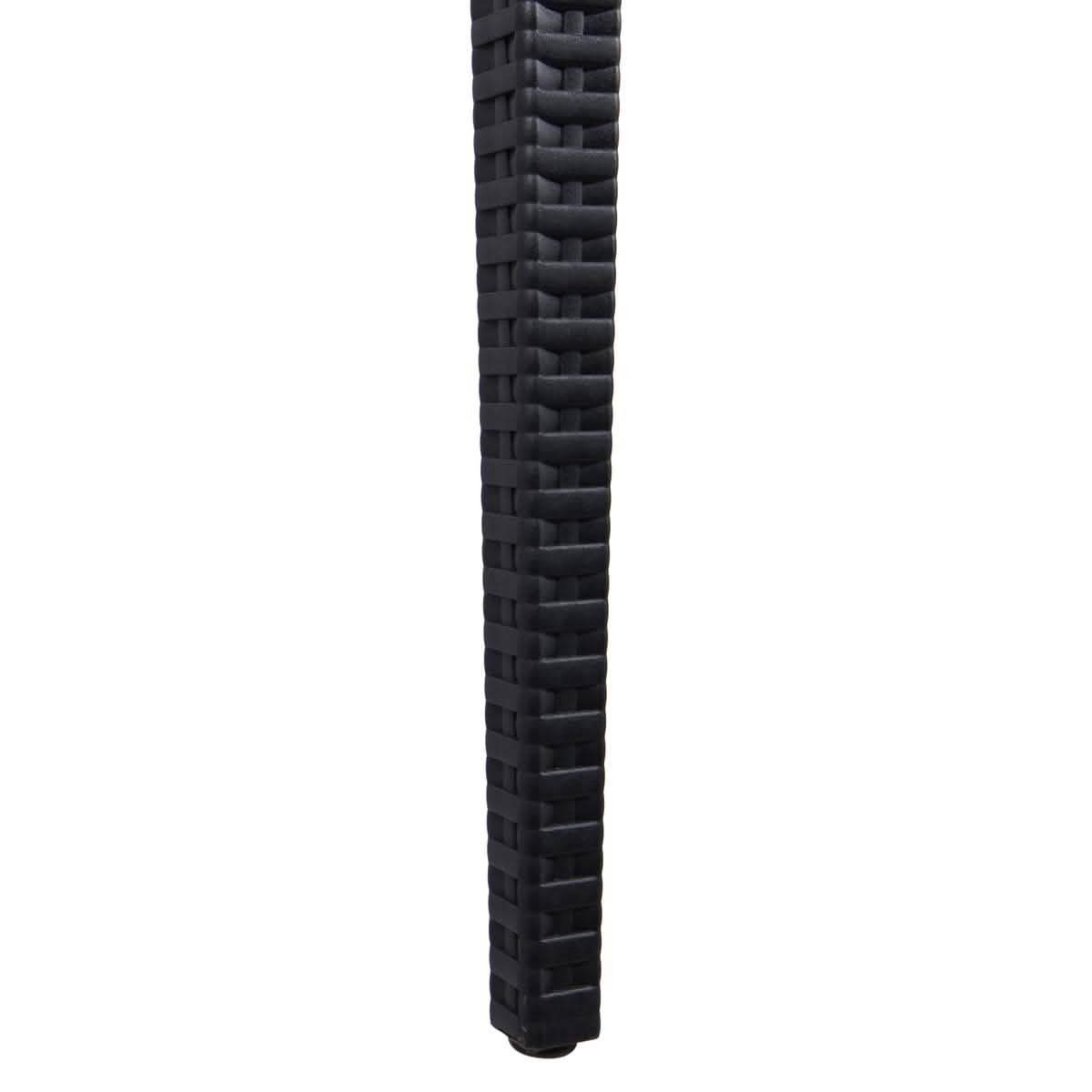Mace Patio Outdoor Dining Armchair with Weave Design in Polypropylene