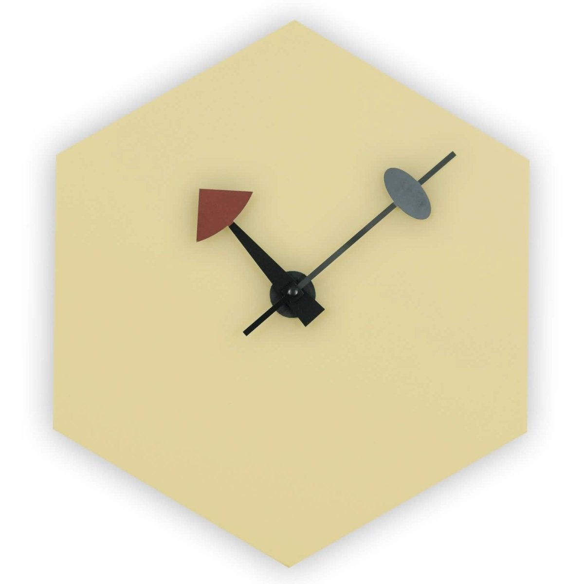 Manchester Modern hexagon Silent Non - Ticking Wall Clock