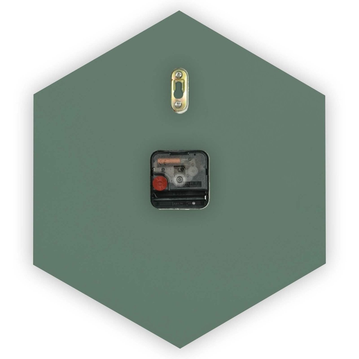 Manchester Modern hexagon Silent Non - Ticking Wall Clock