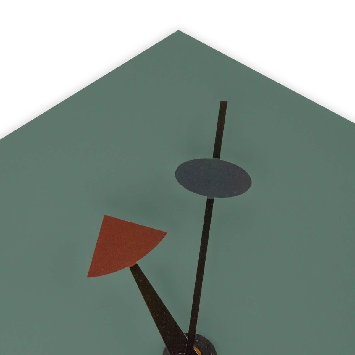 Manchester Modern hexagon Silent Non - Ticking Wall Clock