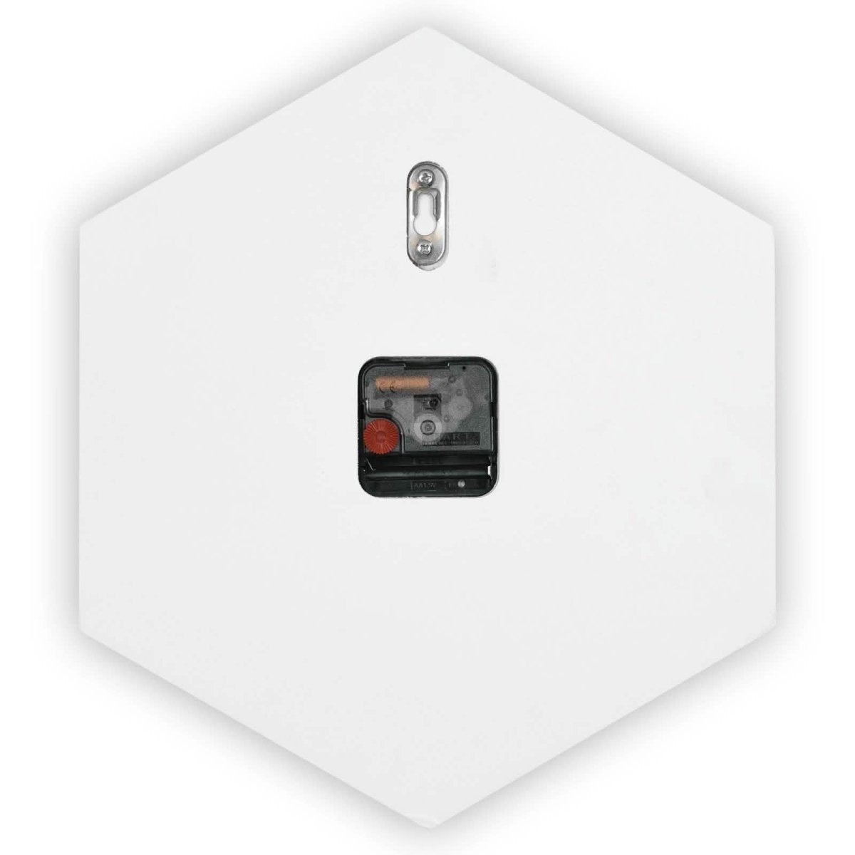 Manchester Modern hexagon Silent Non - Ticking Wall Clock
