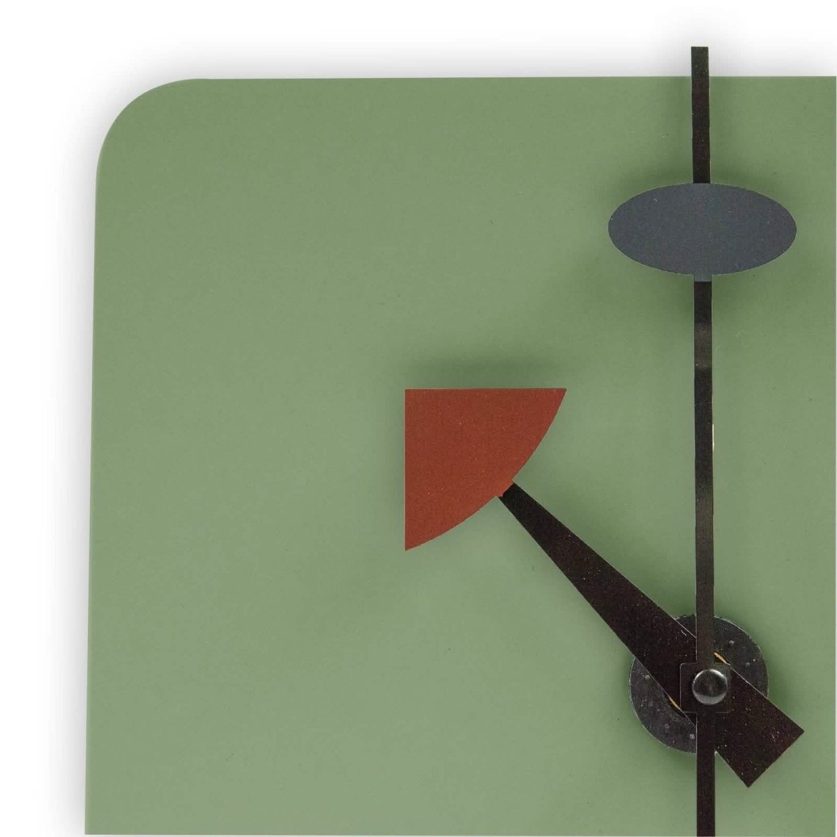Manchester Modern Square Silent Non - Ticking Wall Clock
