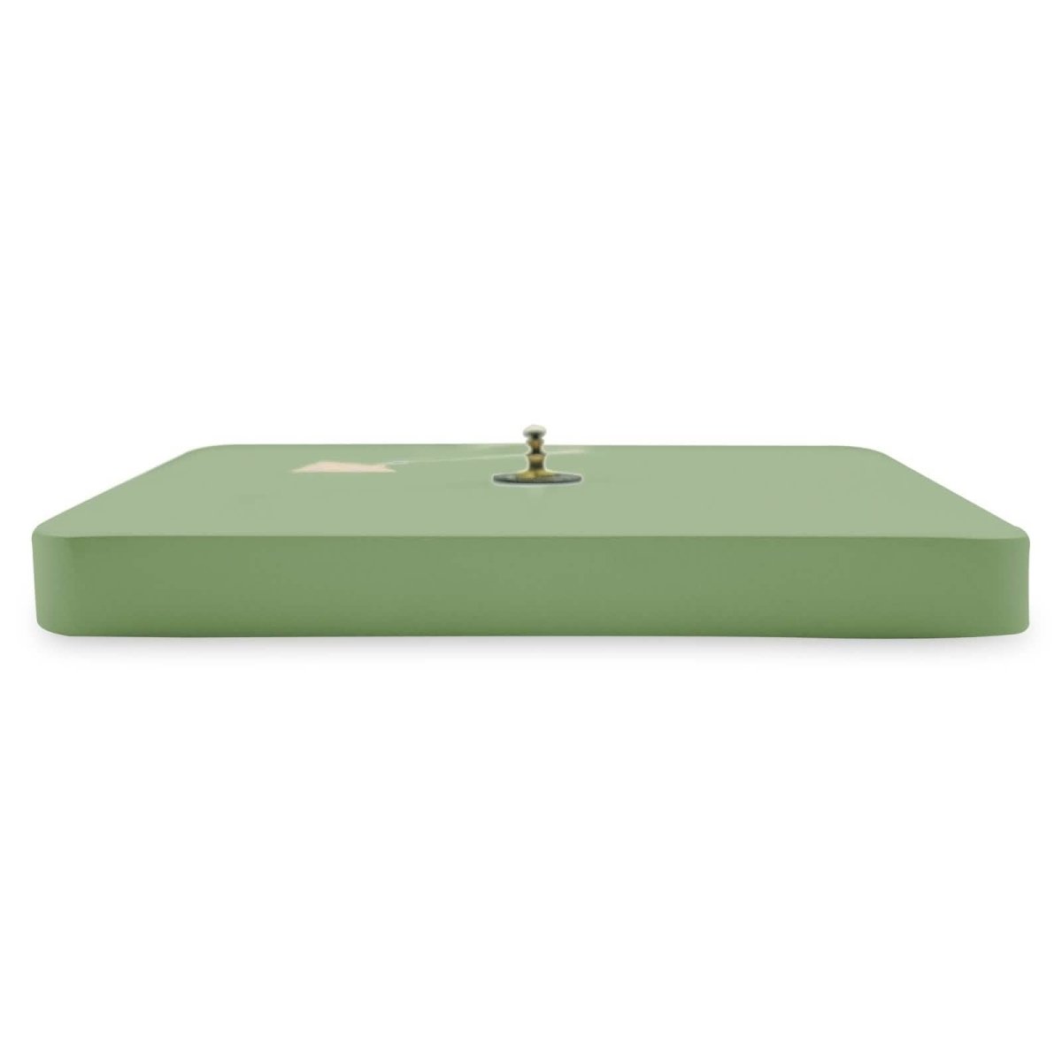 Manchester Modern Square Silent Non - Ticking Wall Clock